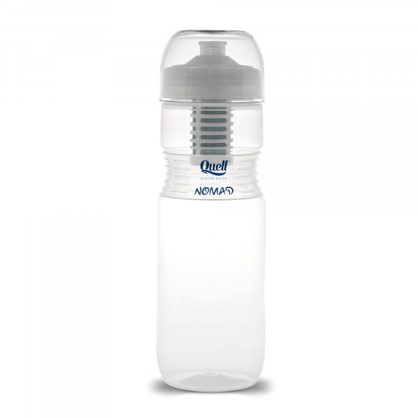 Quell NOMAD Filter-Trinkflasche weiß/transparent