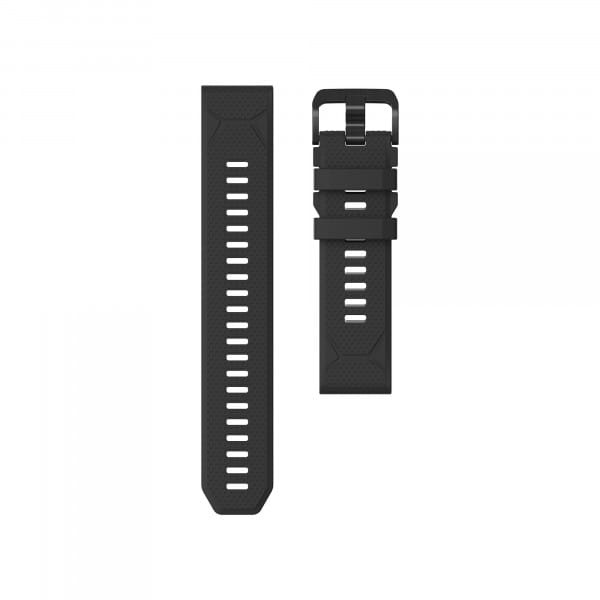COROS VERTIX Black wrist band Ersatzarmband 22 mm breit mit 22 mm Armbandanschluss - Schwarz