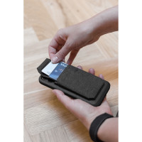 Peak Design Mobile Wallet Stand Karten-Portemonnaie mit Standfunktion - Charcoal (Dunkelgrau)