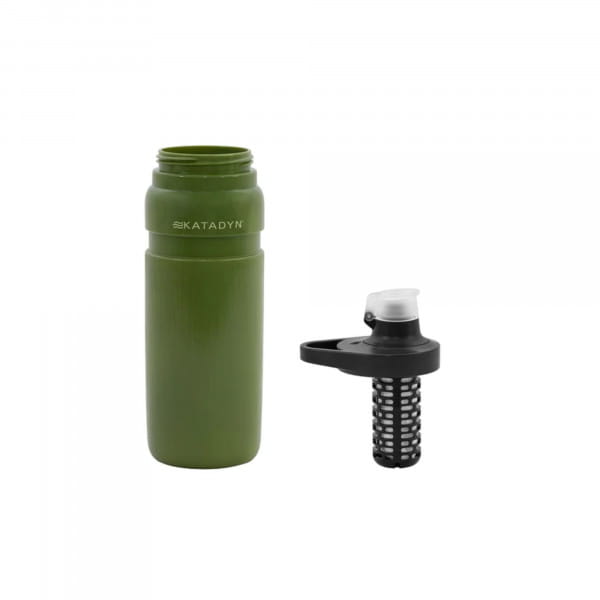 Katadyn BeFree AC Bottle 0.7L - Green Trinkflasche mit Membran-/Aktivkohlefilter