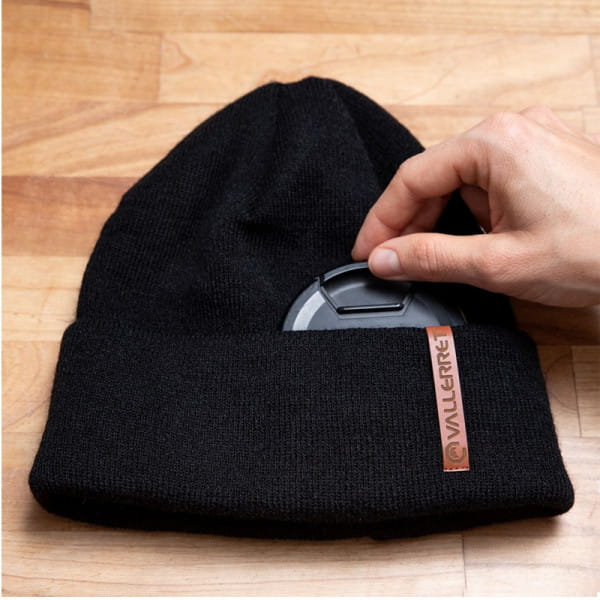 VALLERRET Stash Beanie - Schwarz One Size