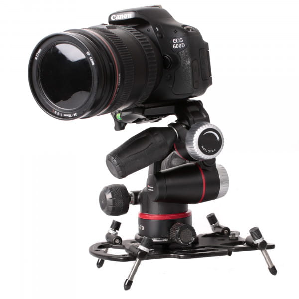 Platypod eXtreme Universal-Bodenstativ mit Spikes - Schwarz