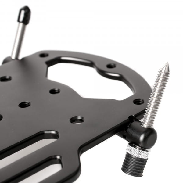 Platypod eXtreme Universal-Bodenstativ mit Spikes - Schwarz