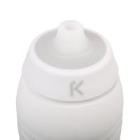 Keego Trinkflasche 750 ml Titanium White - Sportflasche mit Innenbeschichtung aus Titan (Version 4)