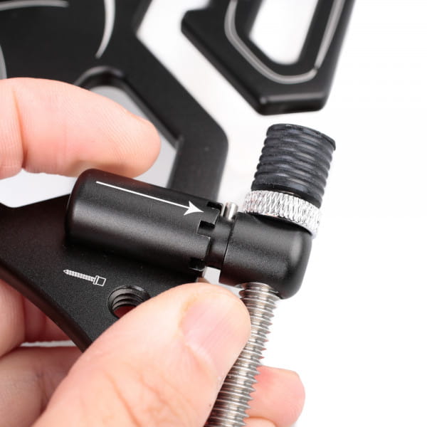 Platypod eXtreme Universal-Bodenstativ mit Spikes - Schwarz