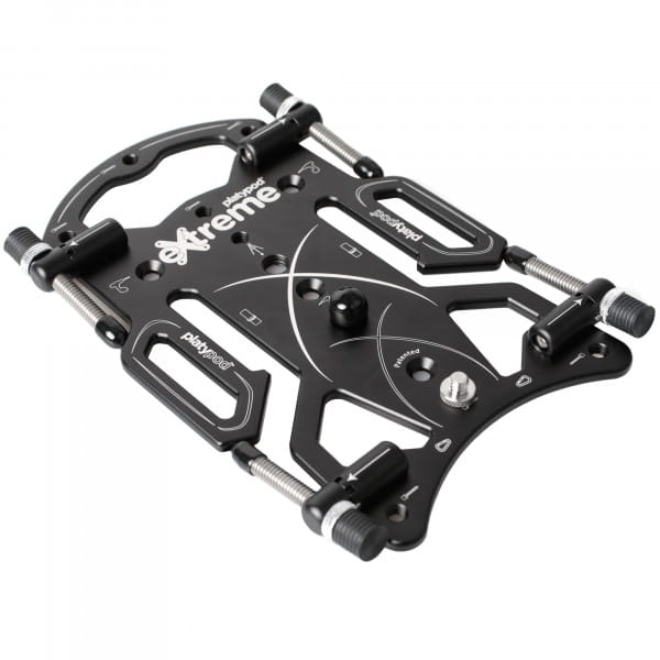 Platypod eXtreme Universal-Bodenstativ mit Spikes - Schwarz