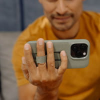 Peak Design Mobile Everyday Fabric Case für iPhone mit Loop - Redwood