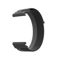 COROS VERTIX 2 Nylon Band Black 26 mm breit mit 26 mm Armbandanschluss - Nylon-Armband Schwarz
