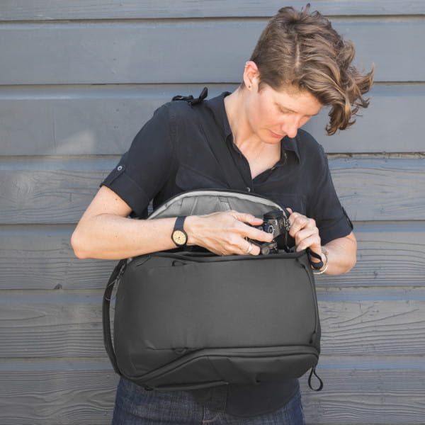 Peak Design Everyday Backpack V2 Zip Foto-Rucksack 15 Liter - Black (Schwarz)