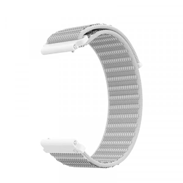 COROS APEX 46 mm / Pro Nylon Band White 24 mm breit mit 22 mm Armbandanschluss - Nylon-Armband Weiß