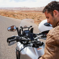 Peak Design Mobile Motorcycle Mount Bar Mount Lenkerhalterung für Motorräder - Black (Schwarz)