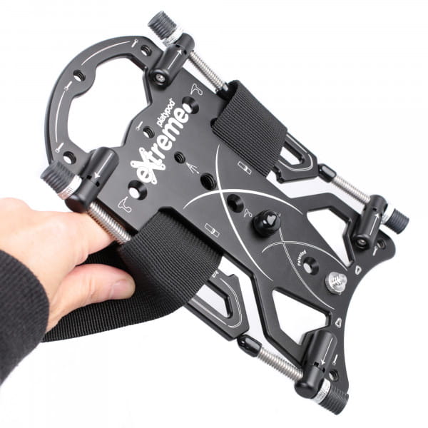 Platypod eXtreme Universal-Bodenstativ mit Spikes - Schwarz